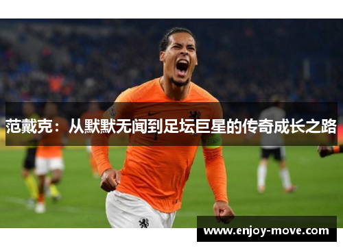 范戴克：从默默无闻到足坛巨星的传奇成长之路